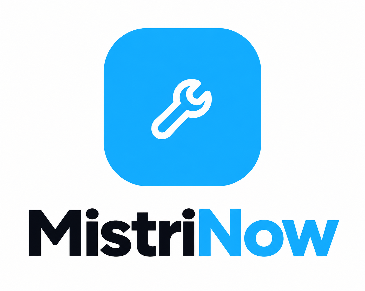 MistriNow logo — roadside mechanic on-demand PWA